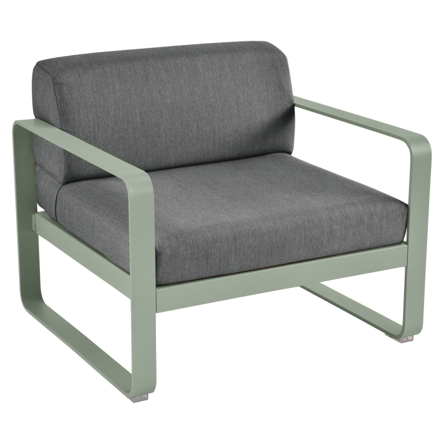 Fermob- Bellevie Armchair - Graphite Grey Cushions