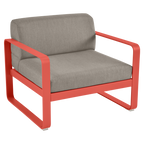 Fermob- Bellevie Armchair - Grey Taupe Cushions