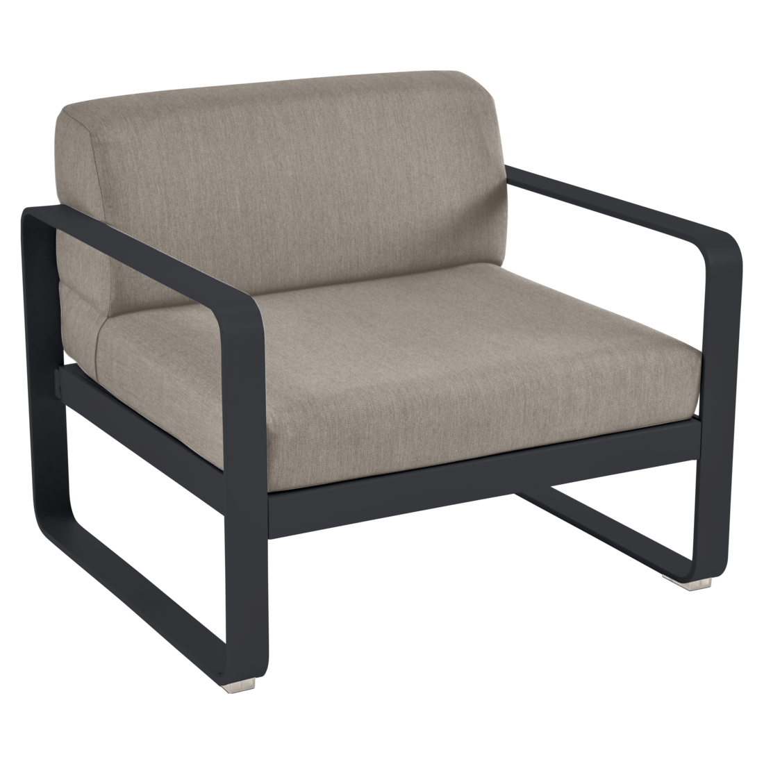 Fermob- Bellevie Armchair - Grey Taupe Cushions