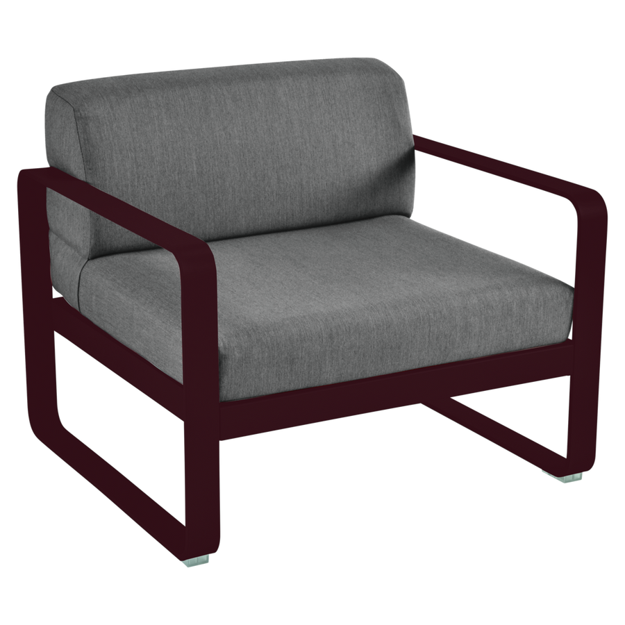 Fermob- Bellevie Armchair - Graphite Grey Cushions