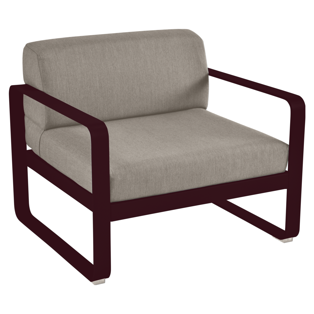 Fermob- Bellevie Armchair - Grey Taupe Cushions