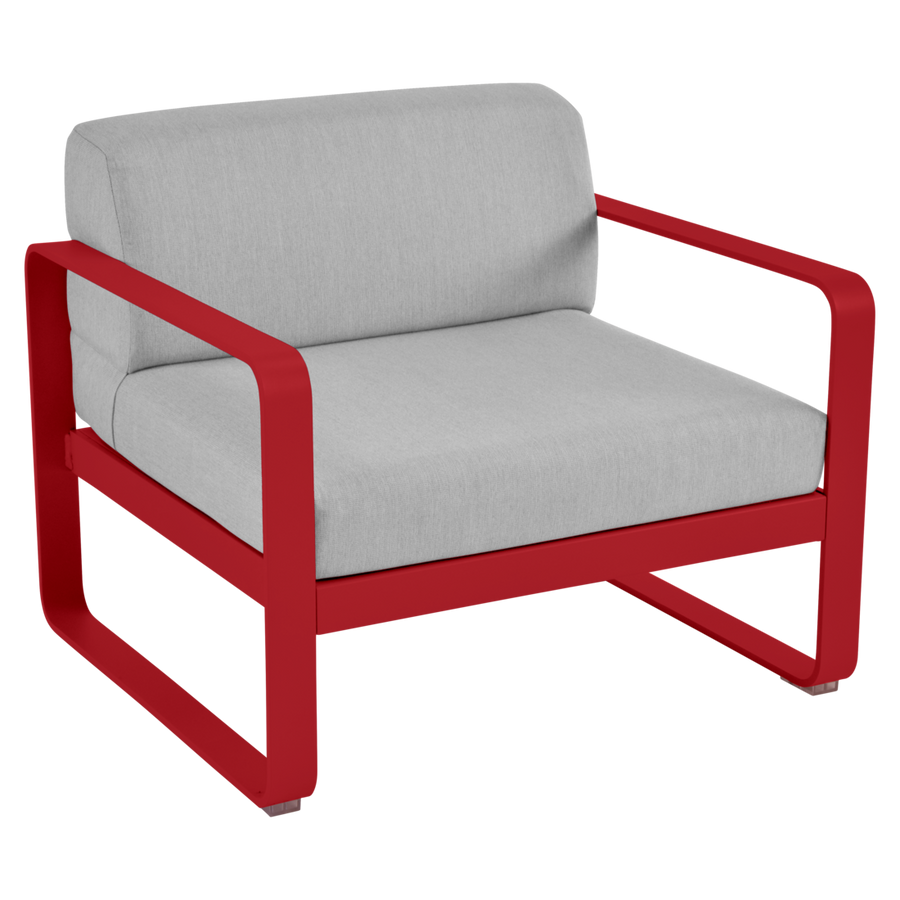 Fermob- Bellevie Armchair - Flannel Grey Cushions