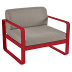 Fermob- Bellevie Armchair - Grey Taupe Cushions