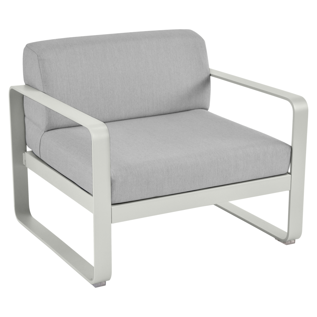 Fermob- Bellevie Armchair - Flannel Grey Cushions