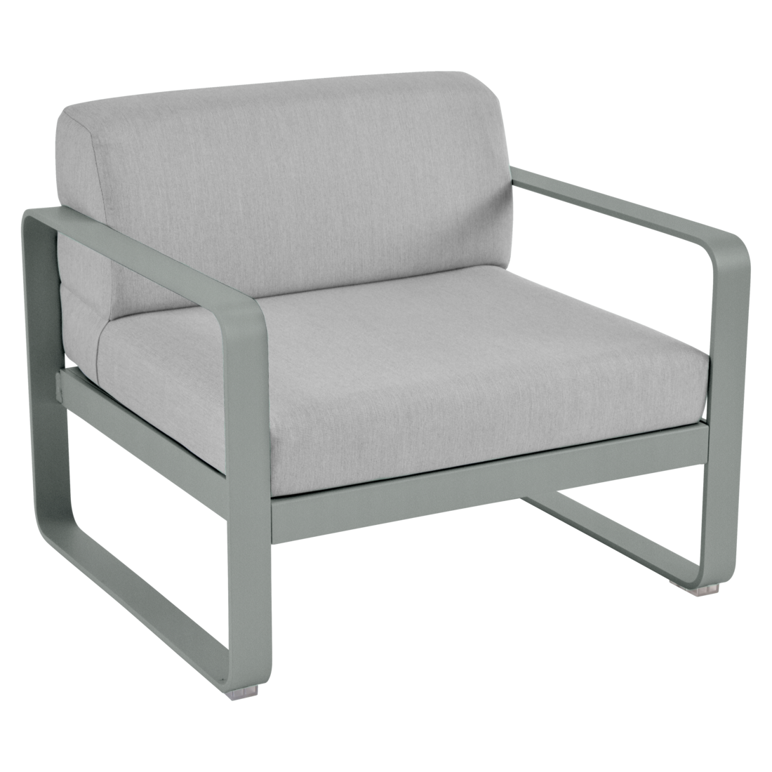 Fermob- Bellevie Armchair - Flannel Grey Cushions