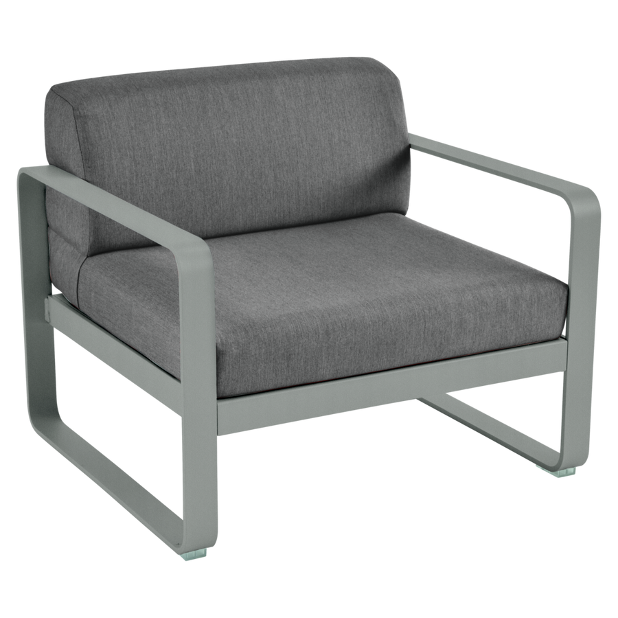 Fermob- Bellevie Armchair - Graphite Grey Cushions