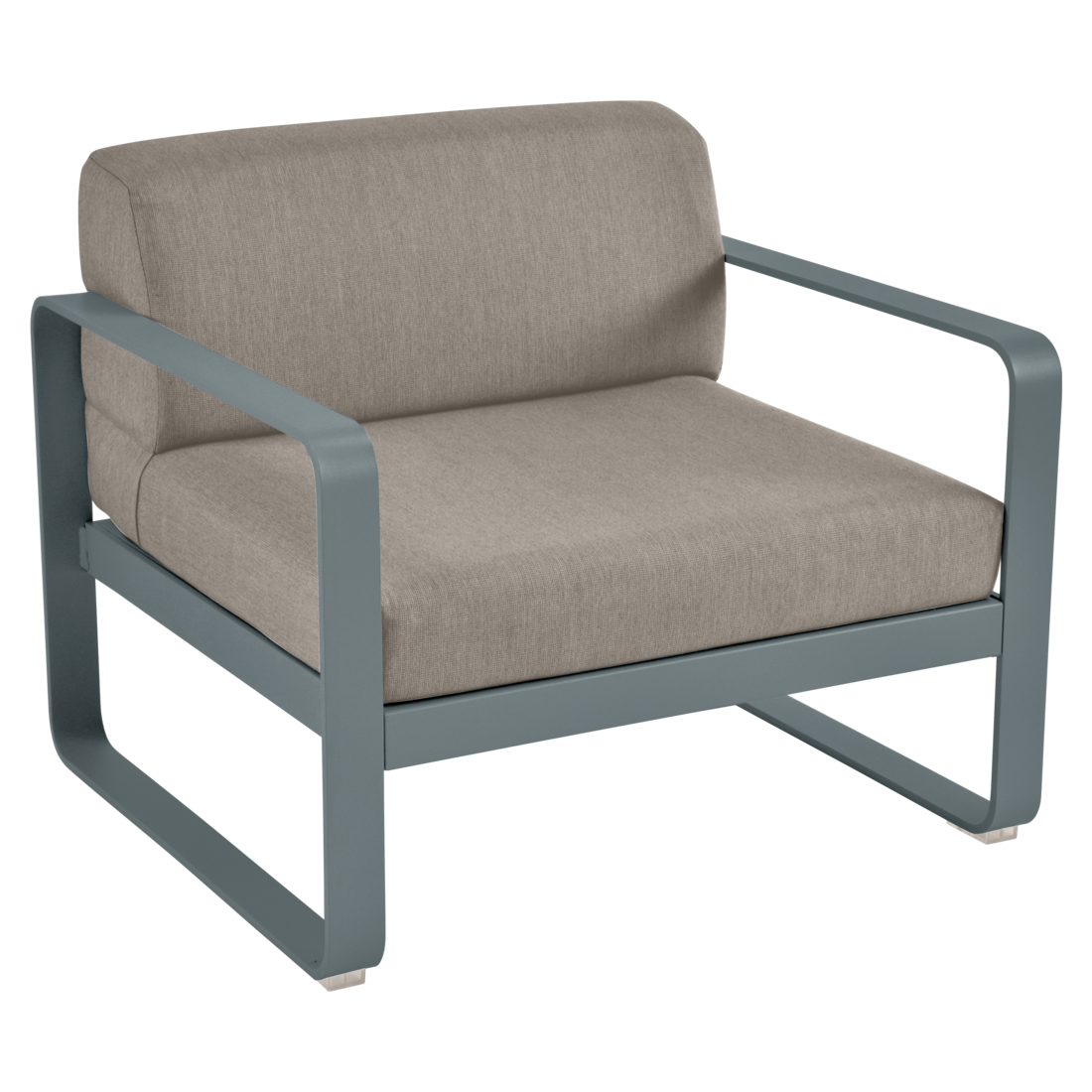 Fermob- Bellevie Armchair - Grey Taupe Cushions