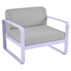 Fermob - Bellevie Armchair - Flannel Grey Cushions