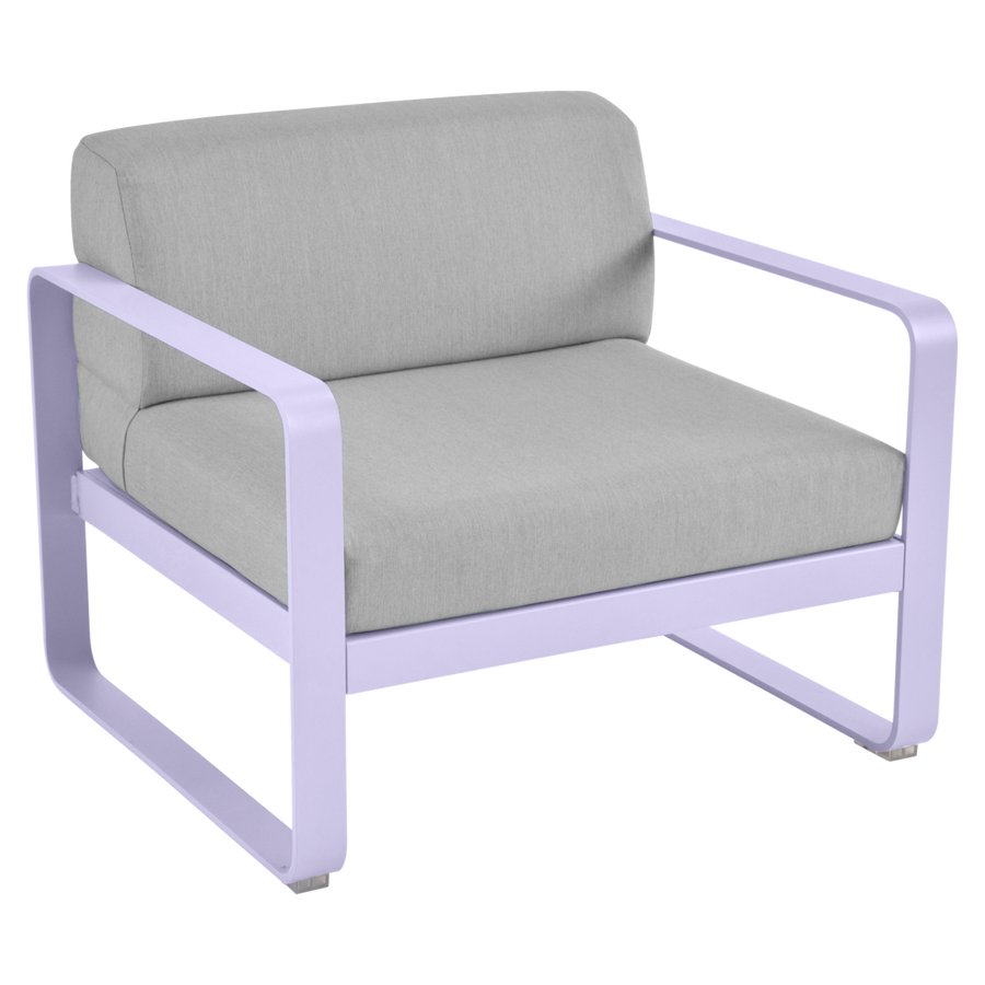 Fermob- Bellevie Armchair - Flannel Grey Cushions