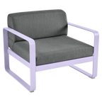 Fermob - Bellevie Armchair - Graphite Grey Cushions