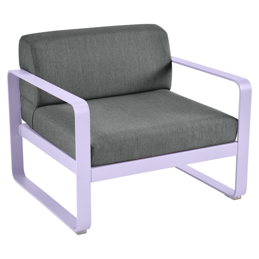 Fermob- Bellevie Armchair - Graphite Grey Cushions