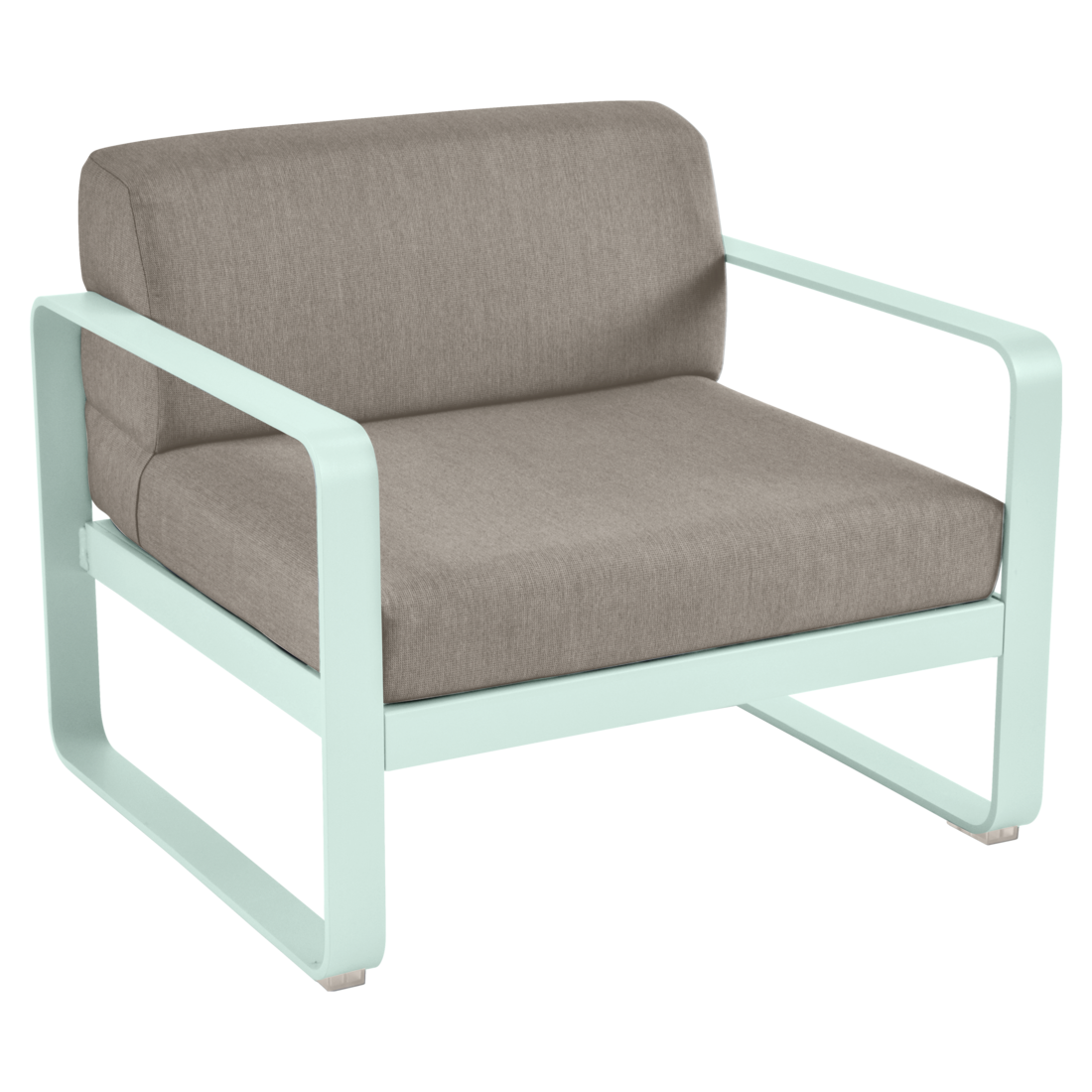 Fermob- Bellevie Armchair - Grey Taupe Cushions