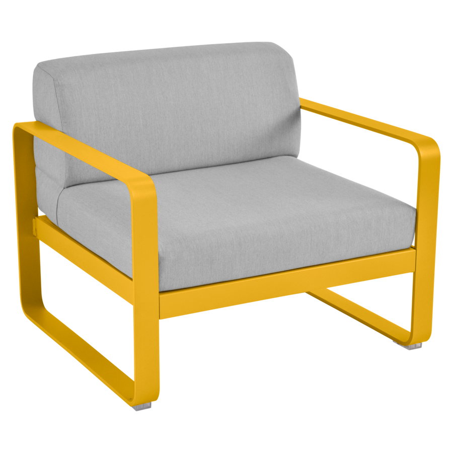 Fermob- Bellevie Armchair - Flannel Grey Cushions