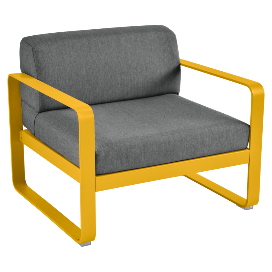 Fermob- Bellevie Armchair - Graphite Grey Cushions