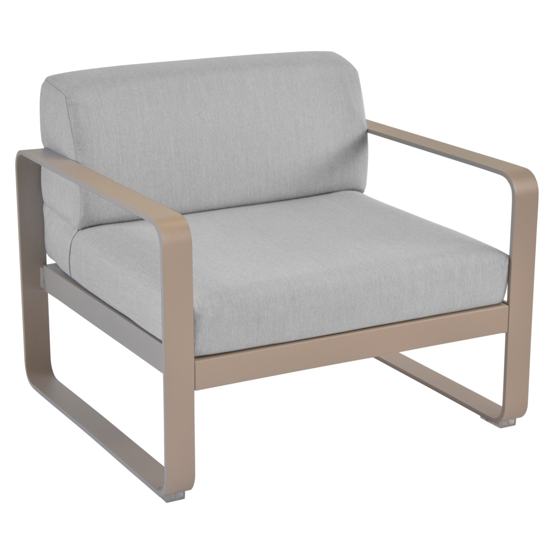 Fermob- Bellevie Armchair - Flannel Grey Cushions