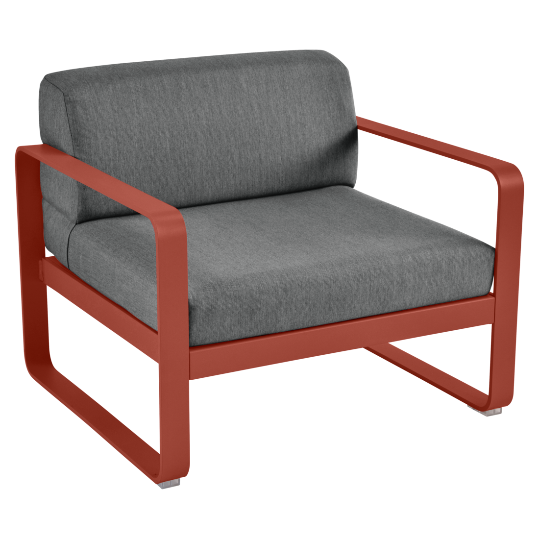 Fermob- Bellevie Armchair - Graphite Grey Cushions
