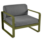 Fermob - Bellevie Armchair - Graphite Grey Cushions