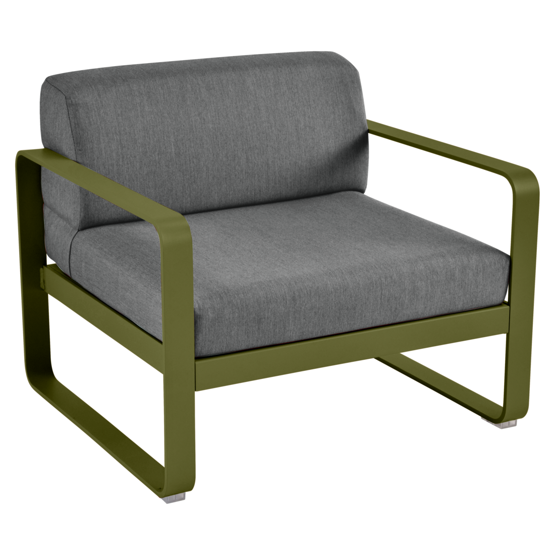 Fermob- Bellevie Armchair - Graphite Grey Cushions