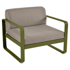 Fermob- Bellevie Armchair - Grey Taupe Cushions