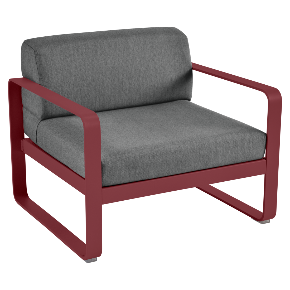 Fermob- Bellevie Armchair - Graphite Grey Cushions