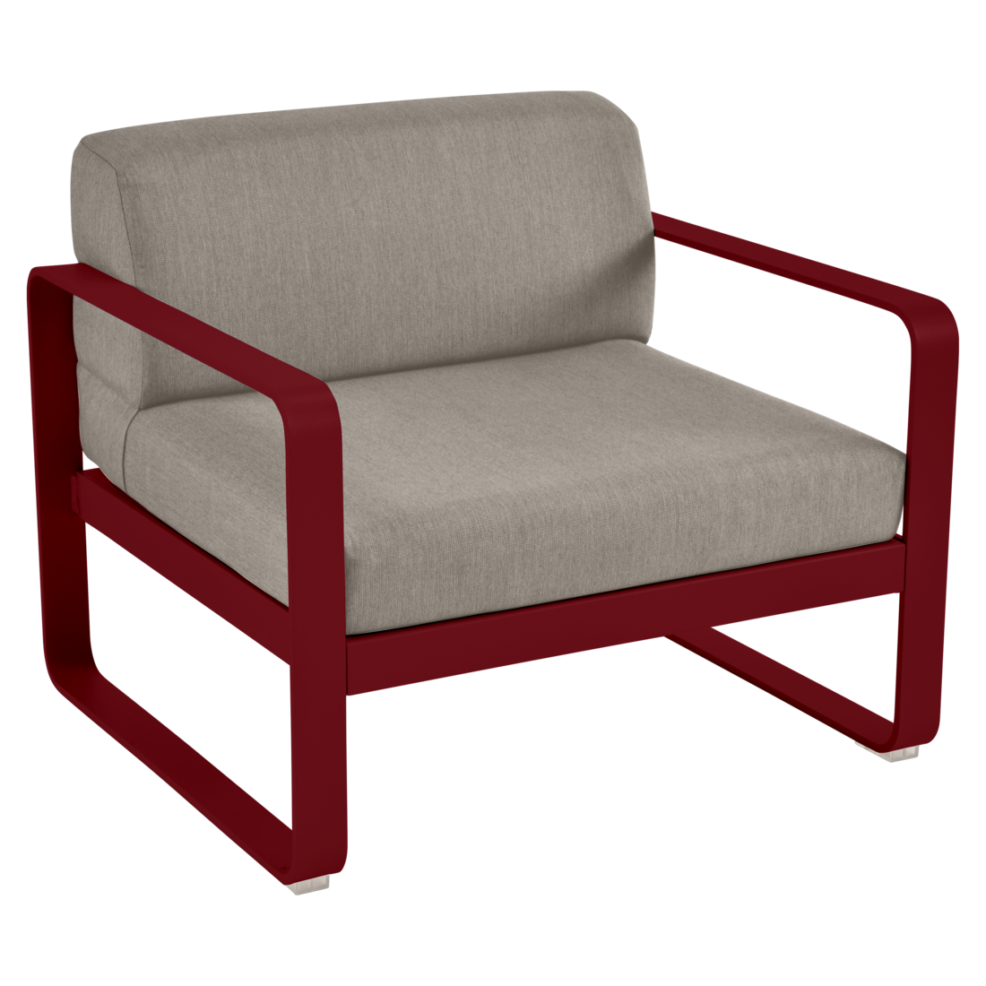 Fermob- Bellevie Armchair - Grey Taupe Cushions