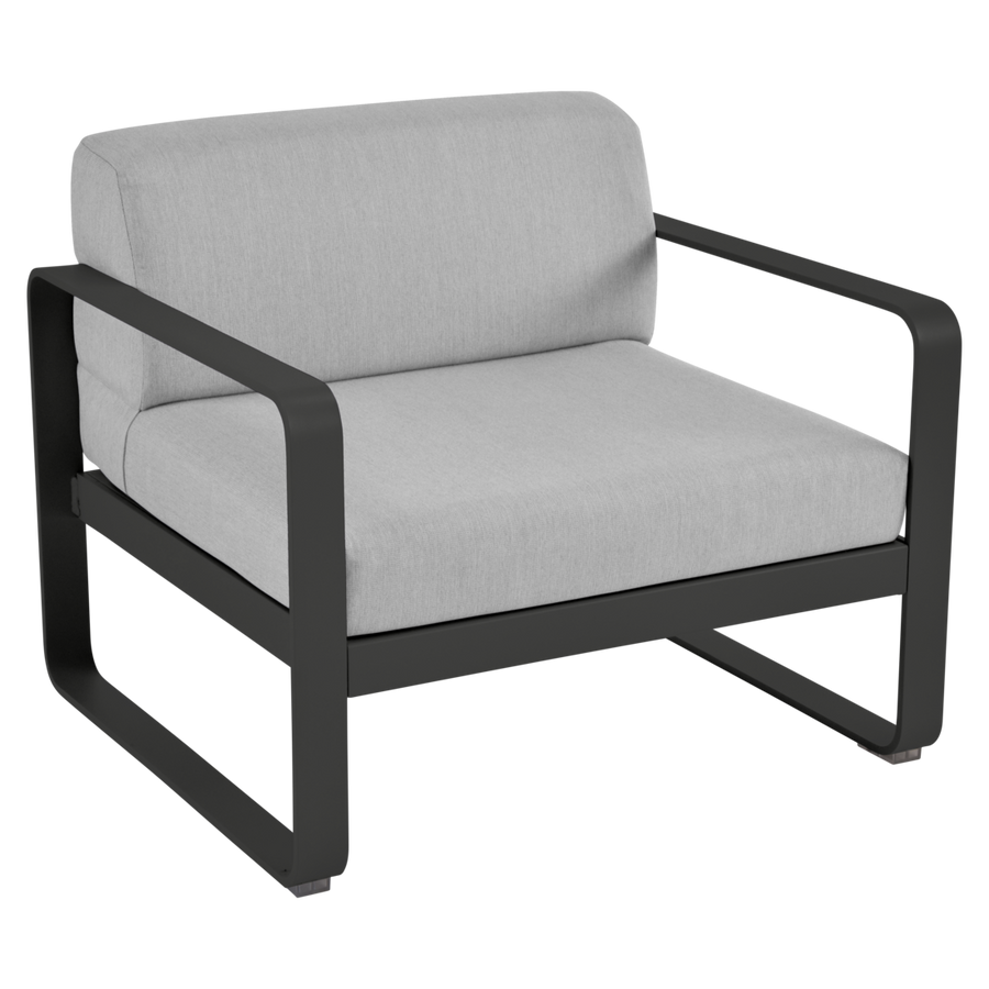 Fermob- Bellevie Armchair - Flannel Grey Cushions