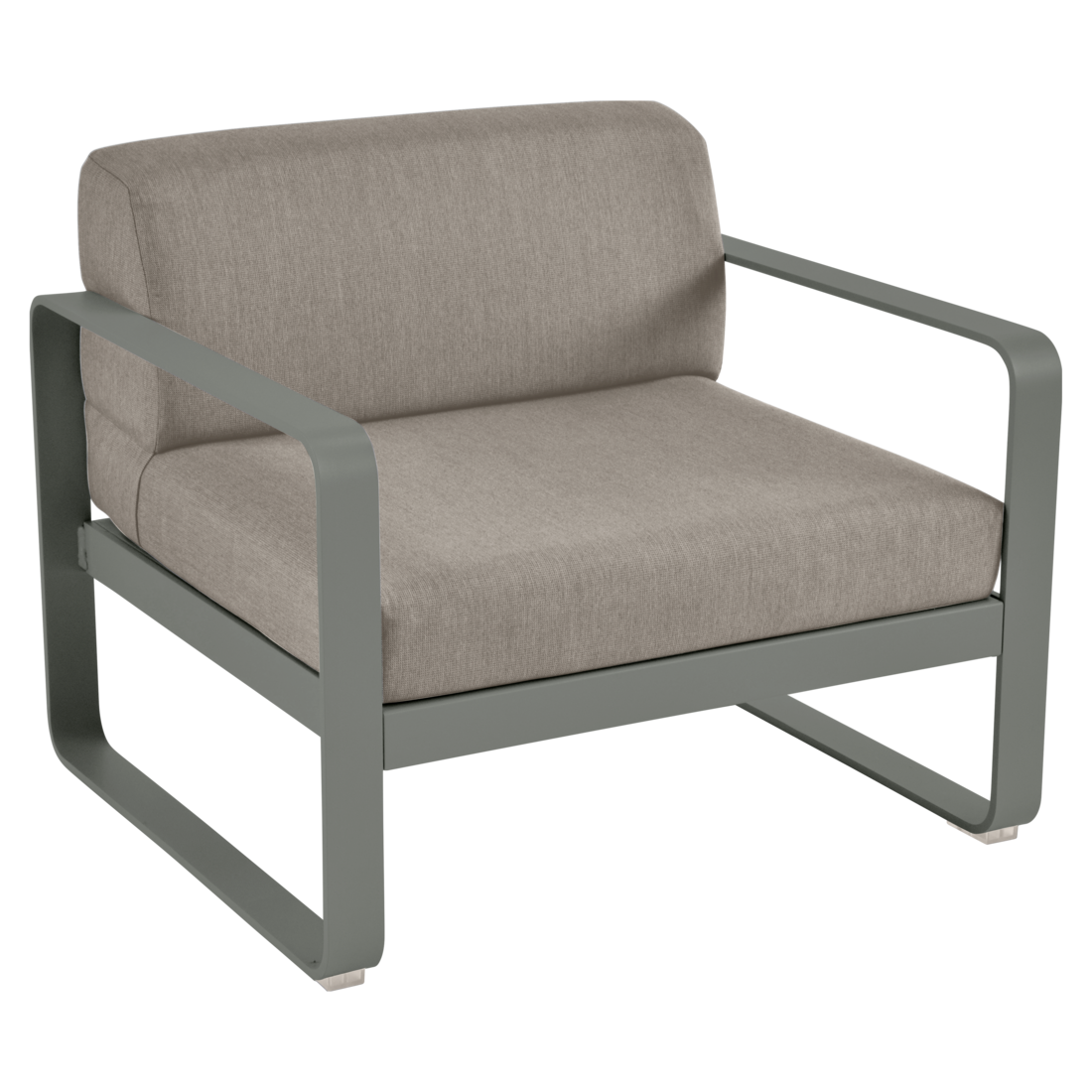 Fermob- Bellevie Armchair - Grey Taupe Cushions