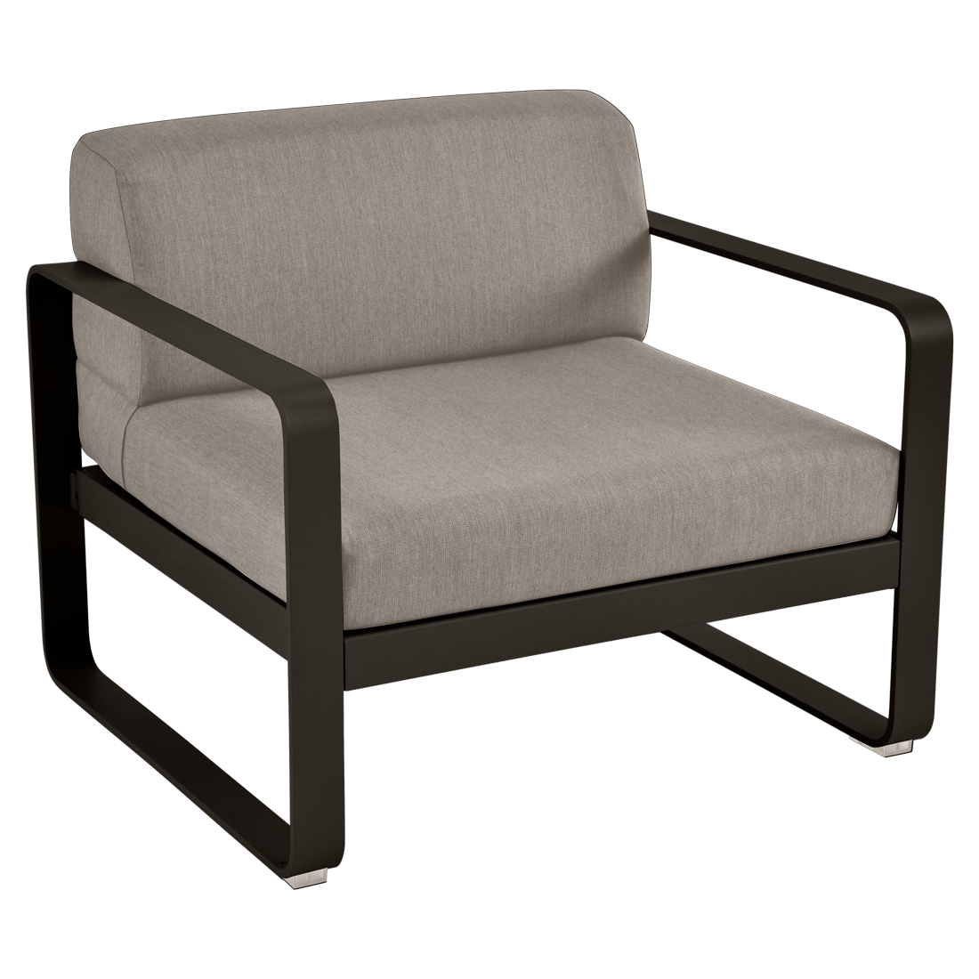 Fermob- Bellevie Armchair - Grey Taupe Cushions