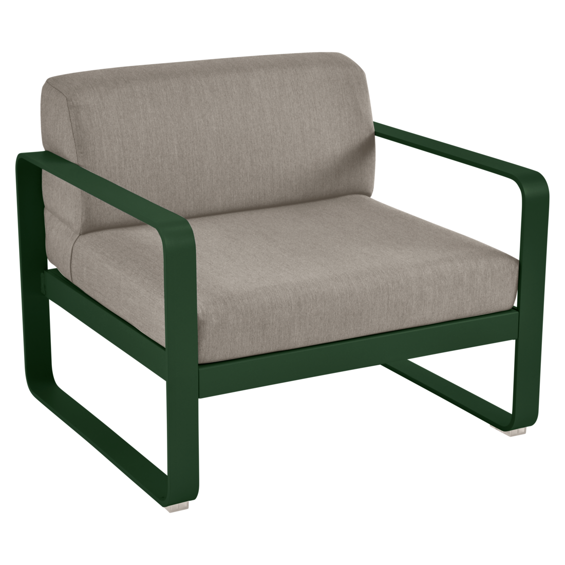 Fermob- Bellevie Armchair - Grey Taupe Cushions