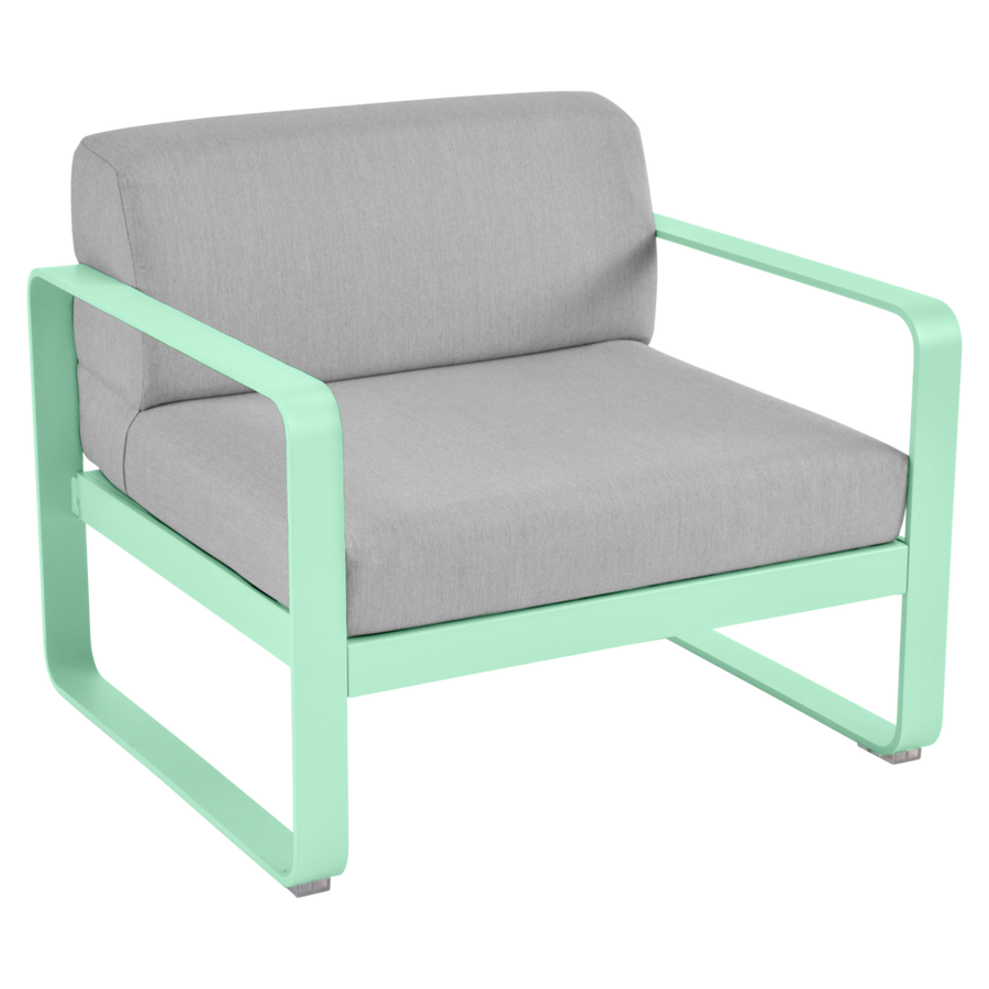 Fermob- Bellevie Armchair - Flannel Grey Cushions