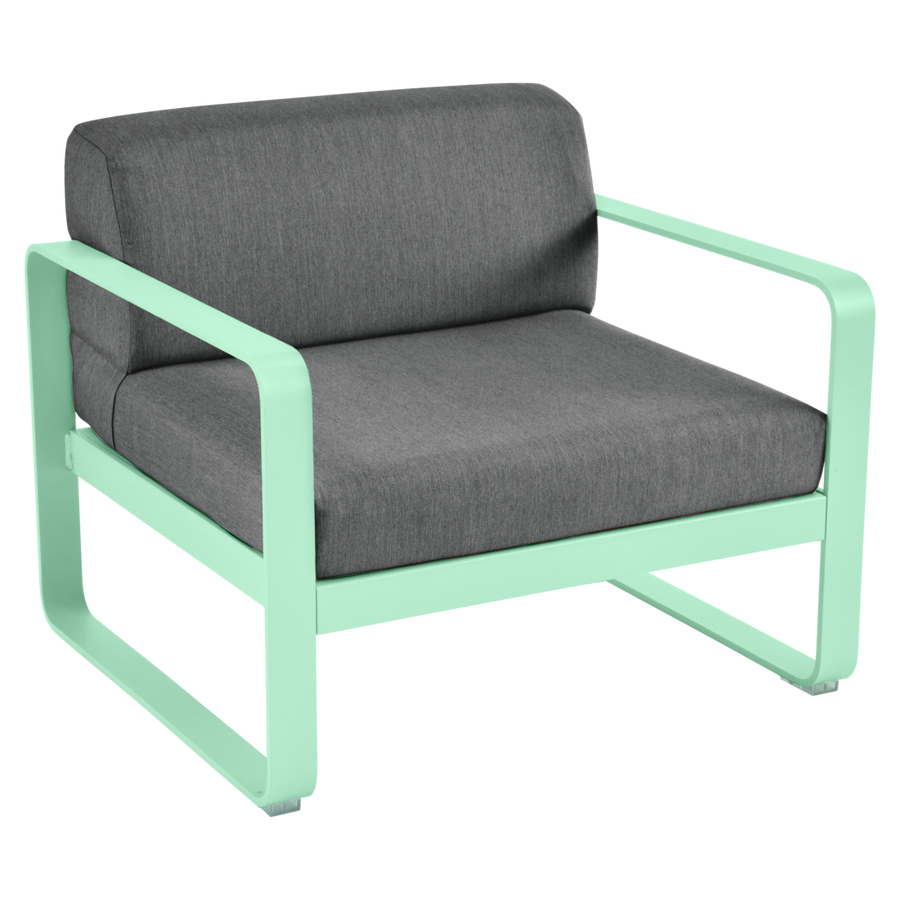 Fermob- Bellevie Armchair - Graphite Grey Cushions