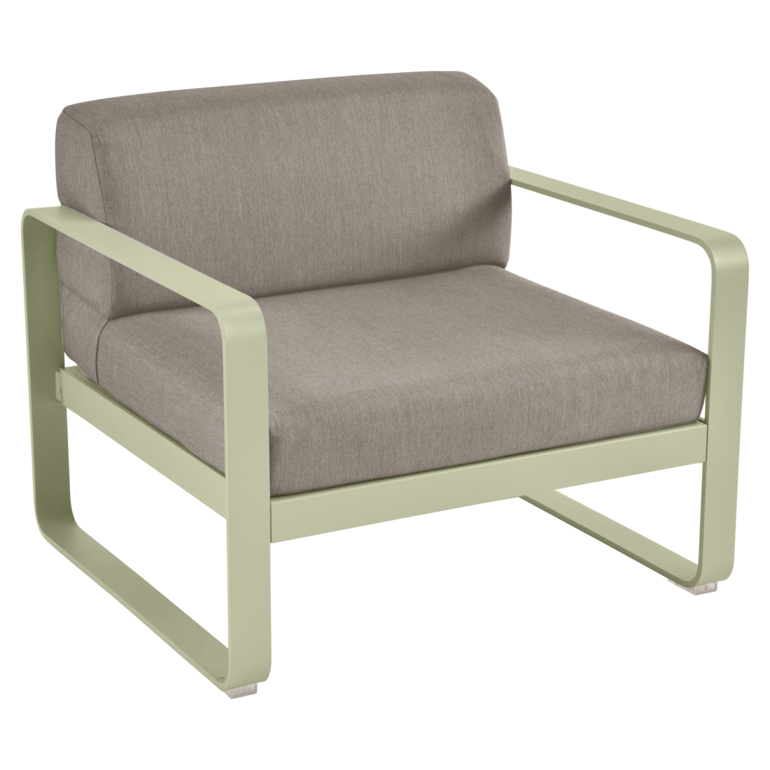 Fermob- Bellevie Armchair - Grey Taupe Cushions