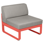 Fermob- Bellevie 1 Seater Central Module - Grey Taupe Cushions