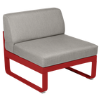 Fermob- Bellevie 1 Seater Central Module - Grey Taupe Cushions