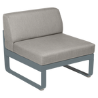 Fermob- Bellevie 1 Seater Central Module - Grey Taupe Cushions
