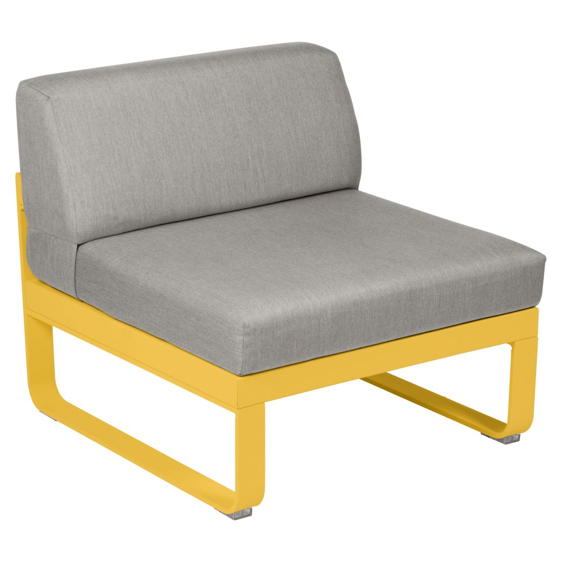 Fermob- Bellevie 1 Seater Central Module - Grey Taupe Cushions