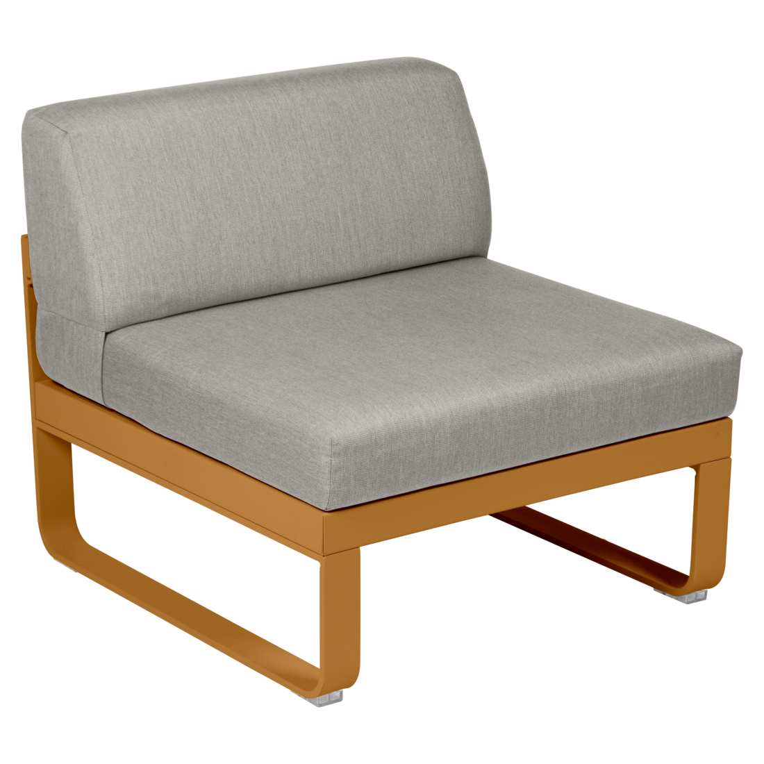 Fermob- Bellevie 1 Seater Central Module - Grey Taupe Cushions