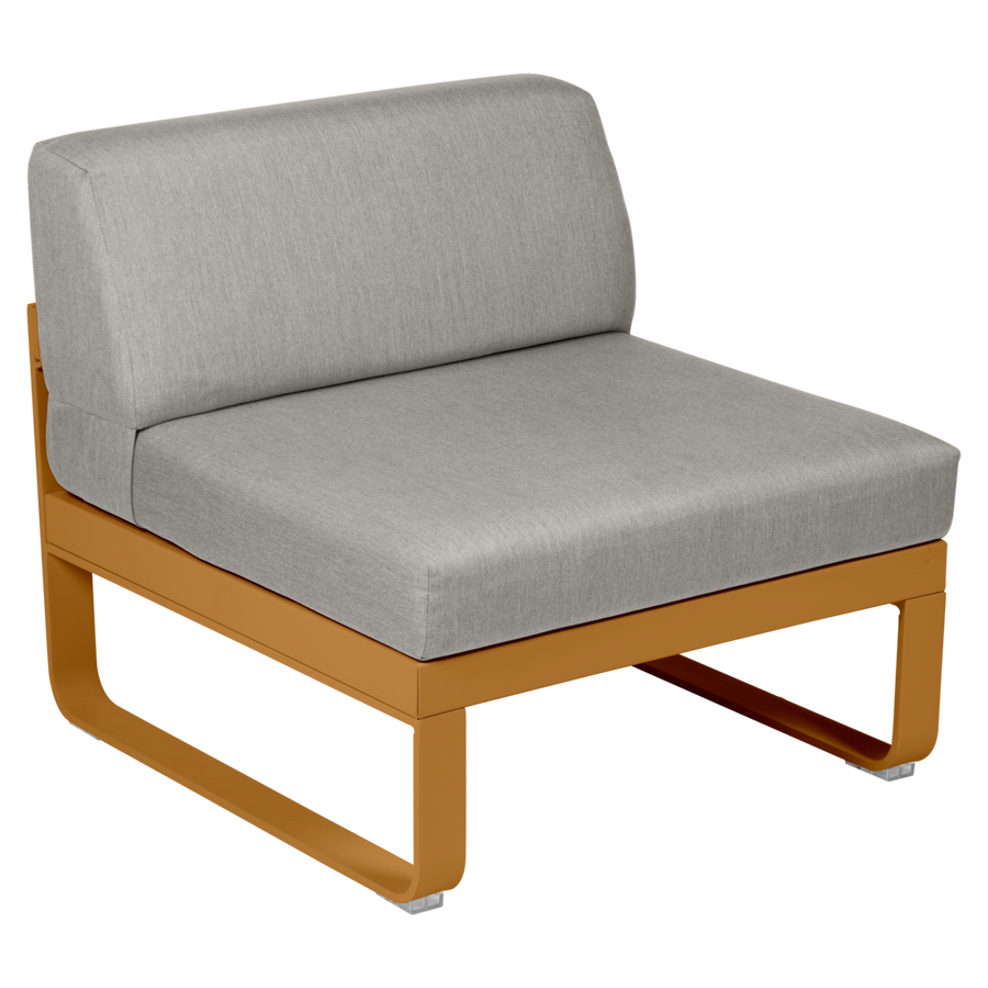 Fermob- Bellevie 1 Seater Central Module - Grey Taupe Cushions