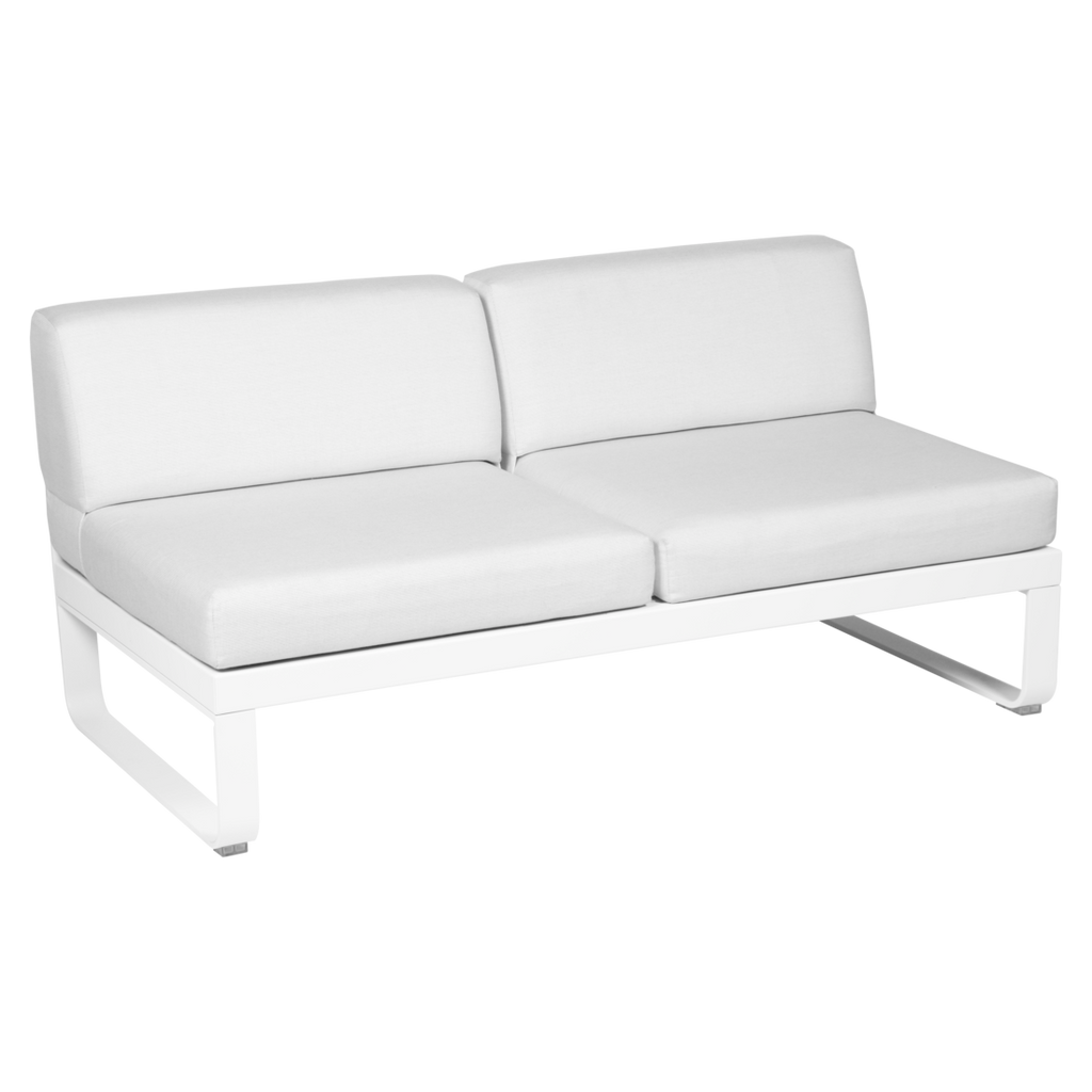 Fermob- Bellevie 2 Seater Central Module - Off White Cushions