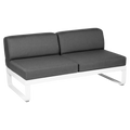 Fermob- Bellevie 2 Seater Central Module - Graphite Grey Cushions