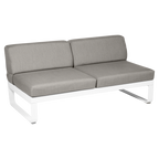 Fermob- Bellevie 2 Seater Central Module - Grey Taupe Cushions