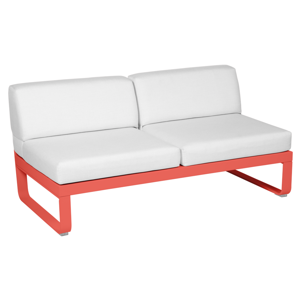 Fermob- Bellevie 2 Seater Central Module - Off White Cushions