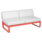 Fermob- Bellevie 2 Seater Central Module - Off White Cushions