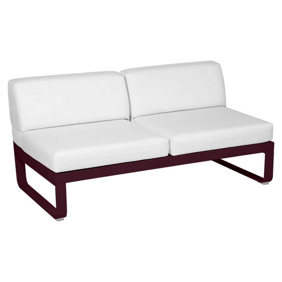 Fermob- Bellevie 2 Seater Central Module - Off White Cushions