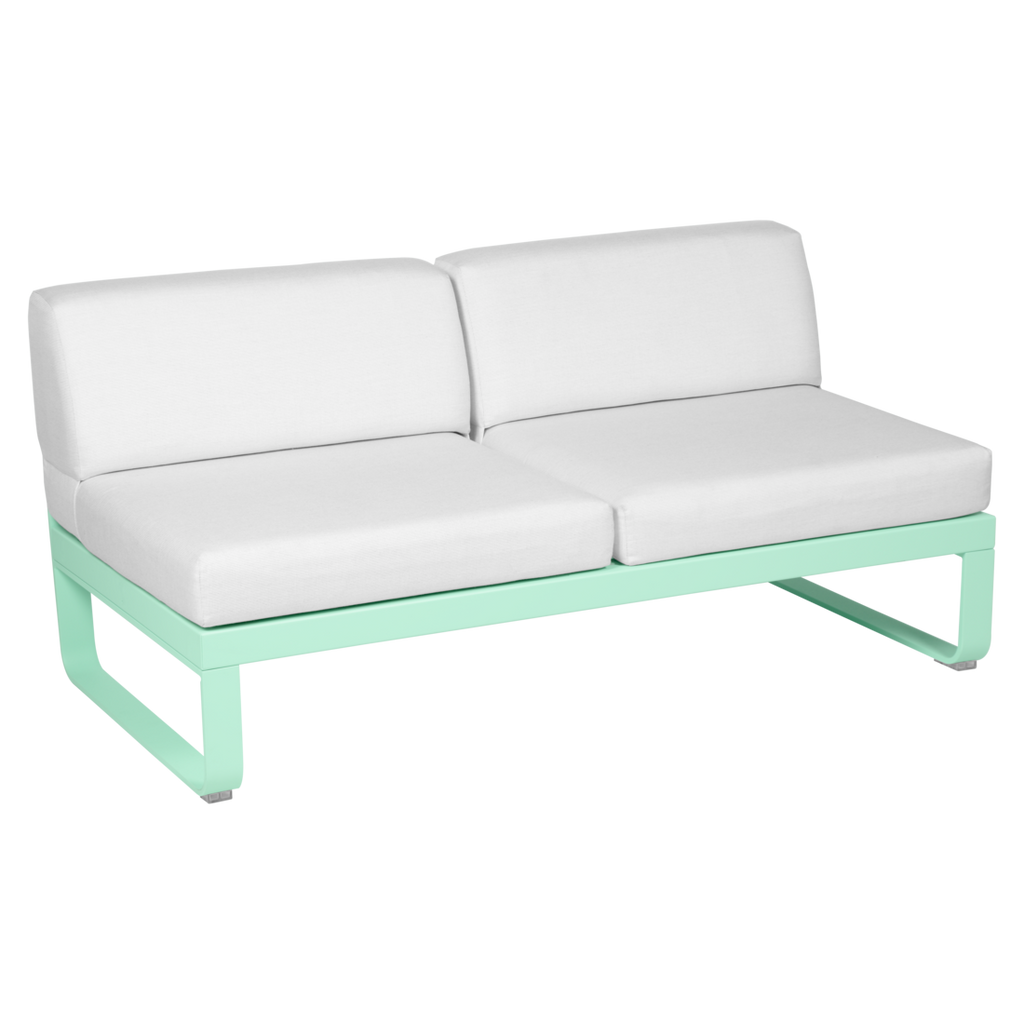 Fermob- Bellevie 2 Seater Central Module - Off White Cushions