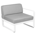 Fermob- Bellevie 1 Seater Right Module - Flannel Grey Cushions