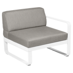 Fermob- Bellevie 1 Seater Right Module - Grey Taupe Cushions