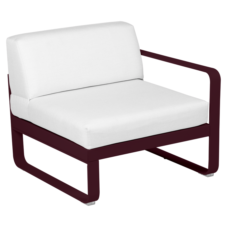 Fermob- Bellevie 1 Seater Right Module - Off White Cushions