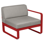 Fermob- Bellevie 1 Seater Right Module - Grey Taupe Cushions