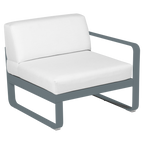 Fermob- Bellevie 1 Seater Right Module - Off White Cushions